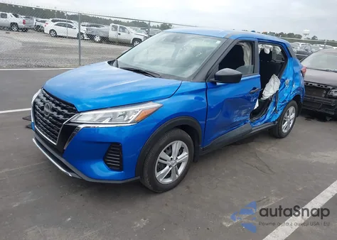 2024 Nissan Kicks S Xtronic Cvt z USA, uszkodzony, nr VIN 3N1CP5BV9RL501146